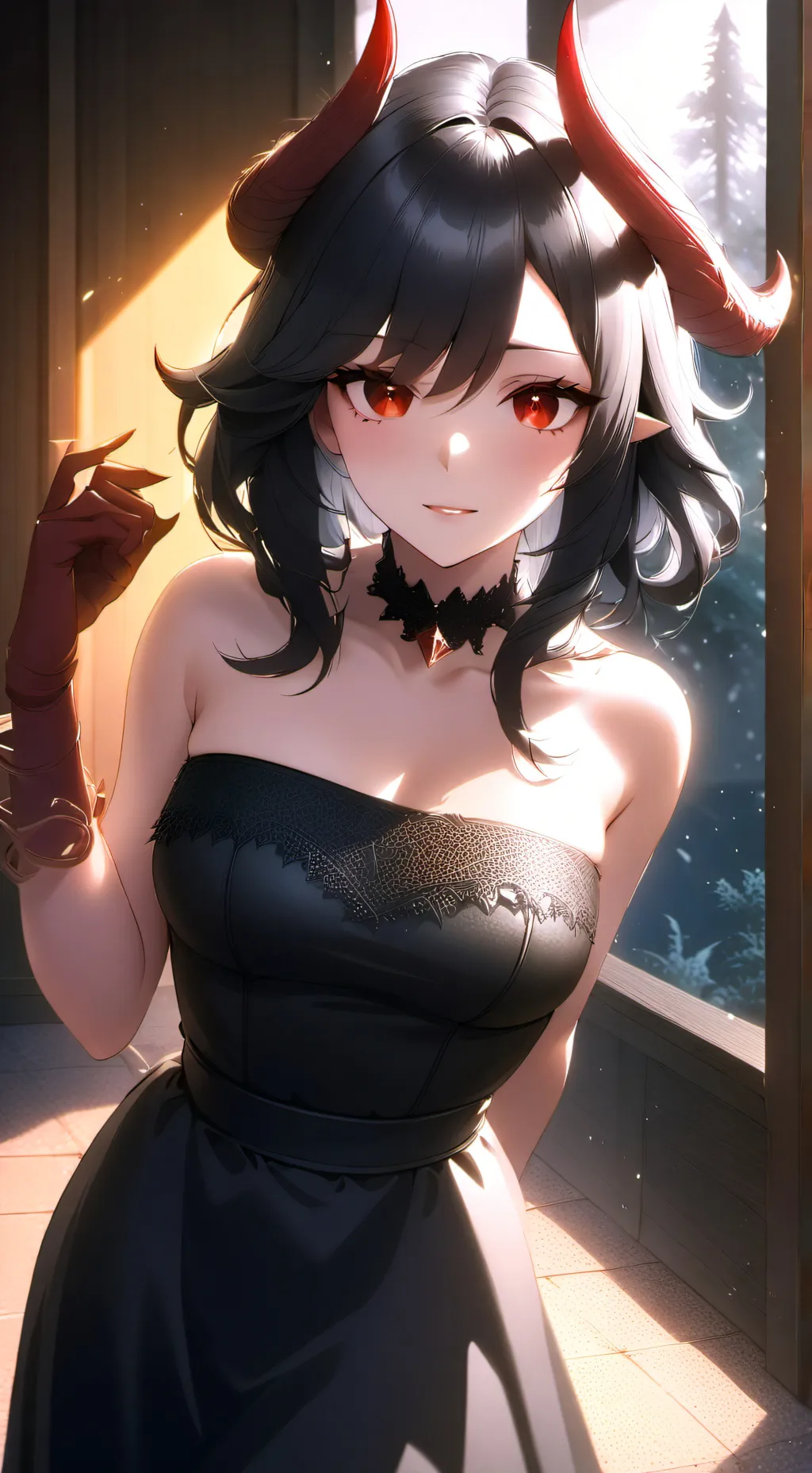 ai character: Princess Serena  background