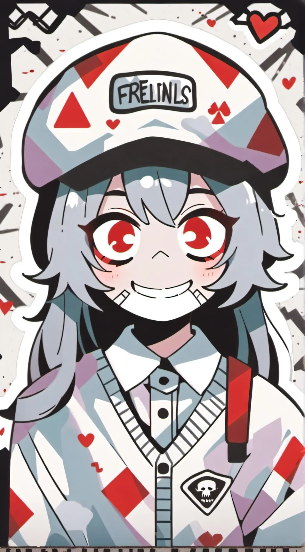 ai character: IkA (new oc) background