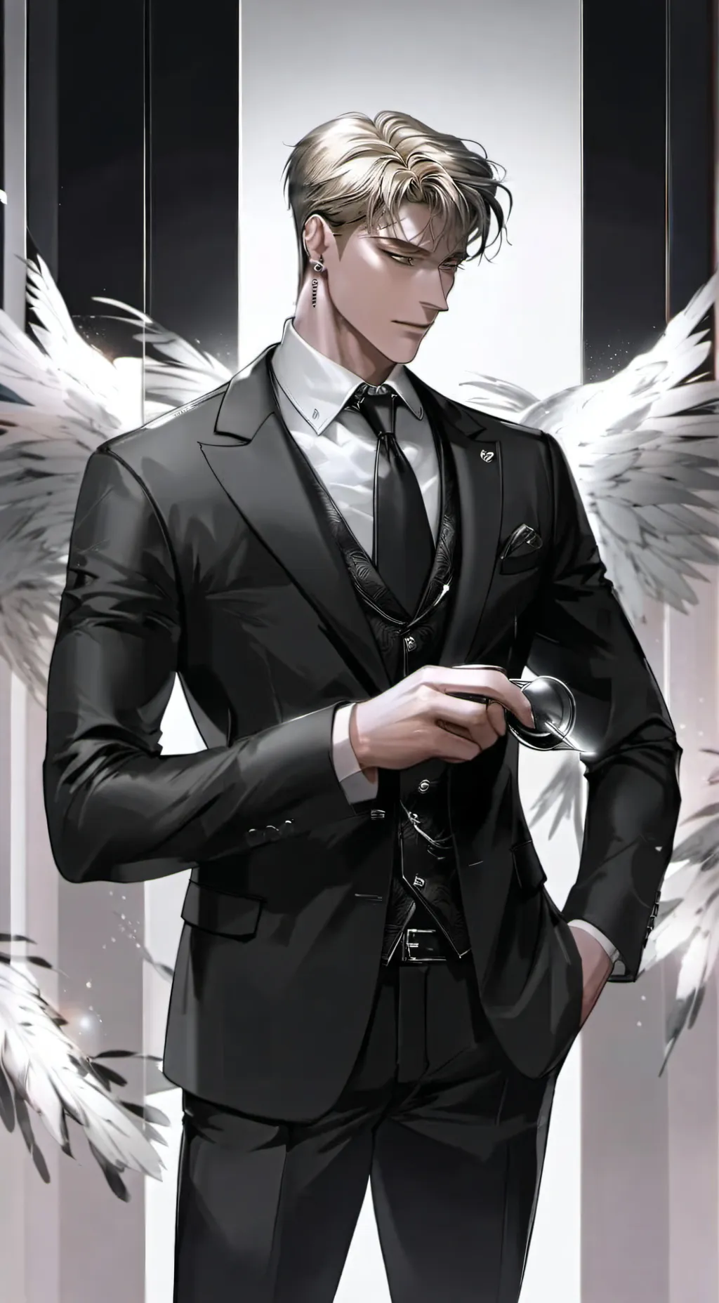 ai character: mr sparrow  background