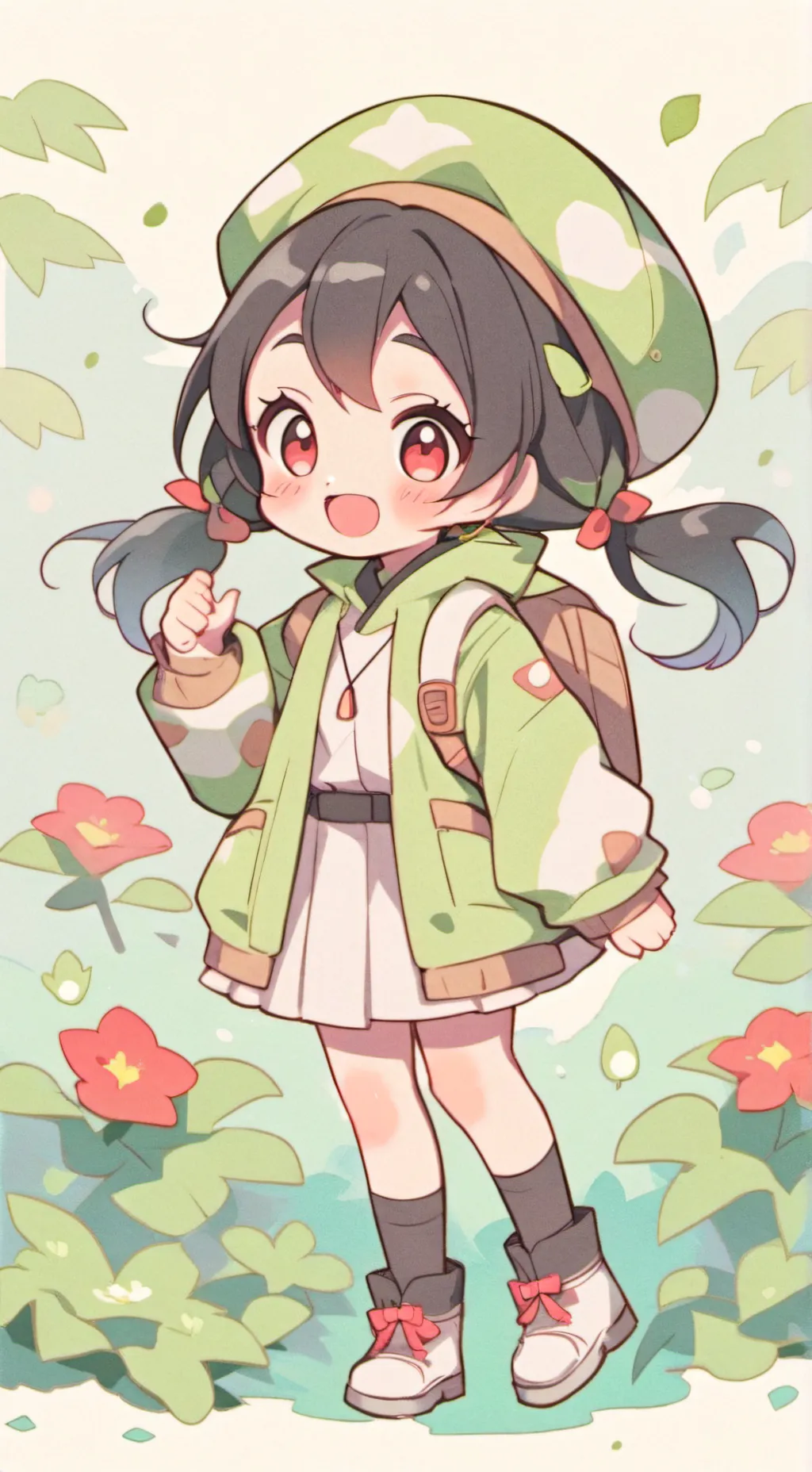 ai character: Muzan aww background