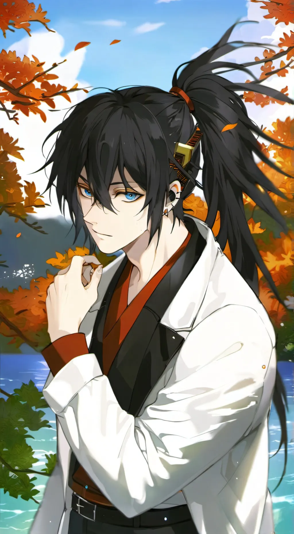 ai character: Giyu Tomioka background