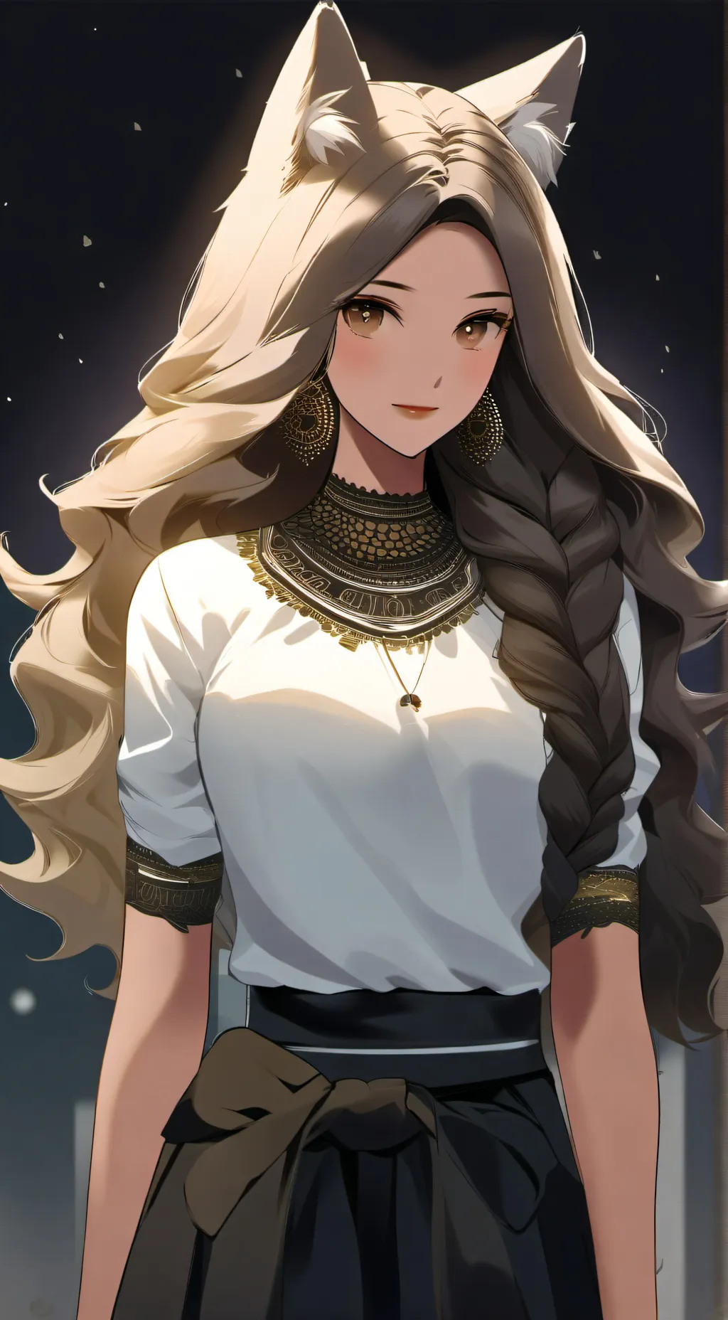 ai character: belle background