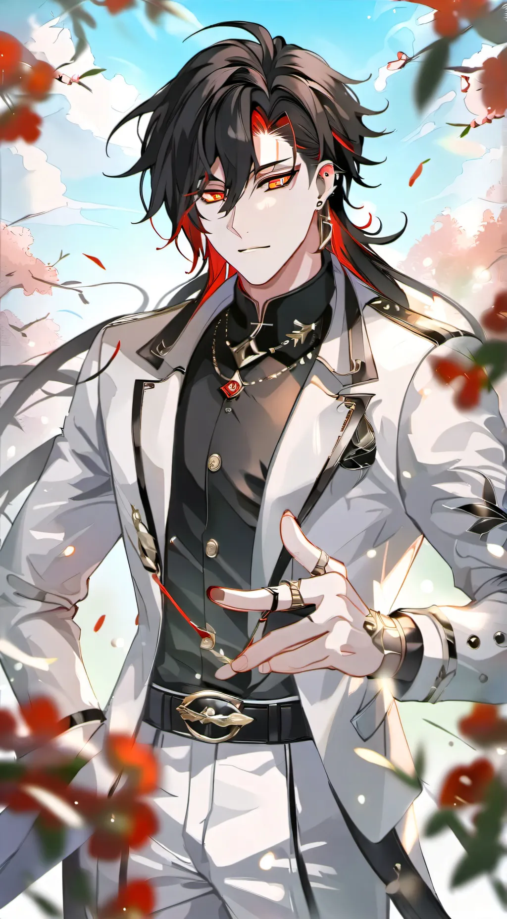 ai character: Vox Akuma background