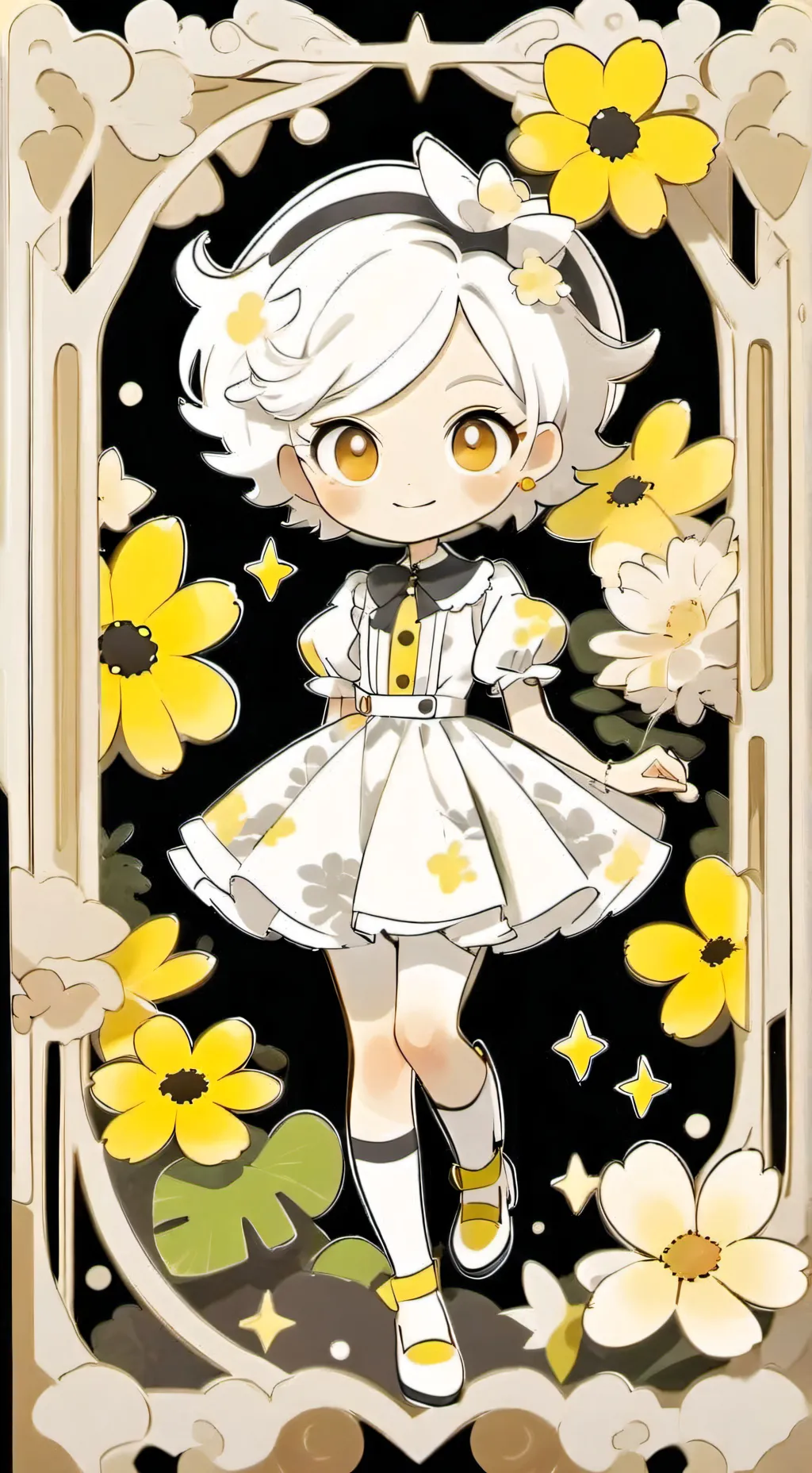 ai character: dandy background