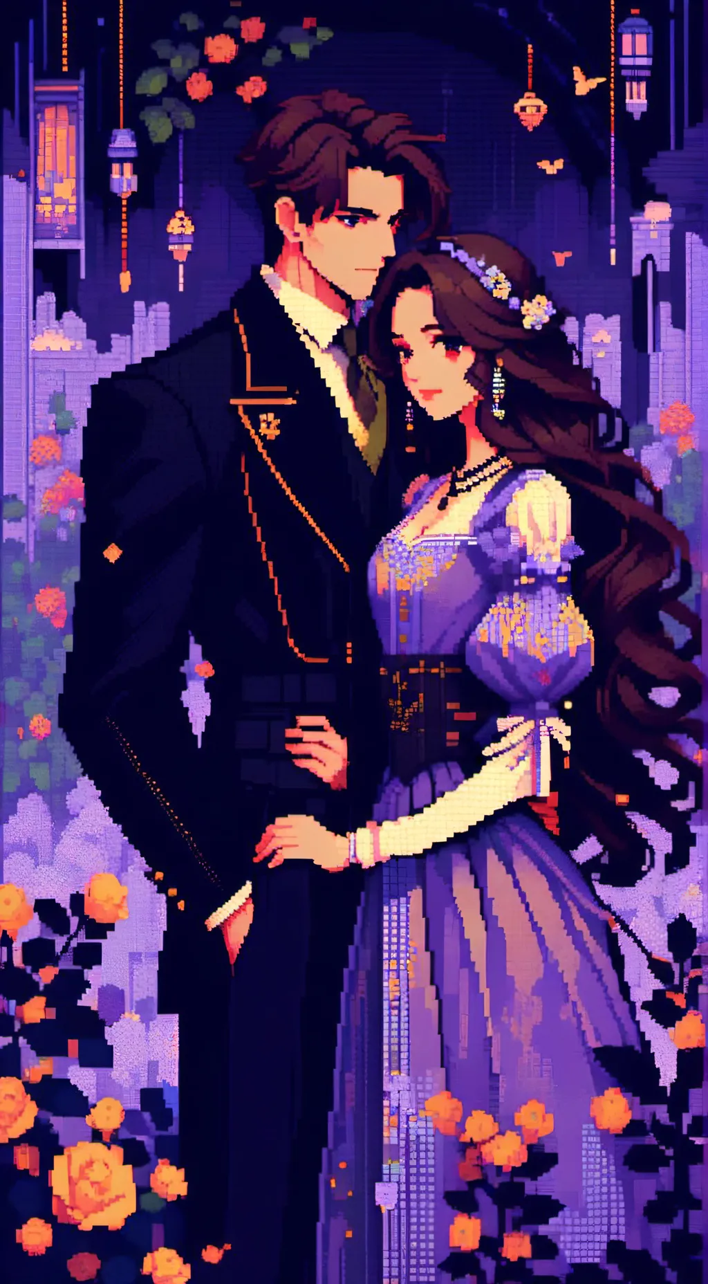 ai character: kyle and and daisy background