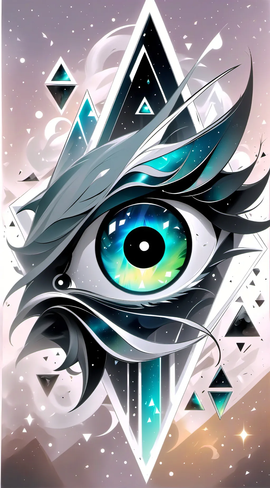 ai character: bill cipher background