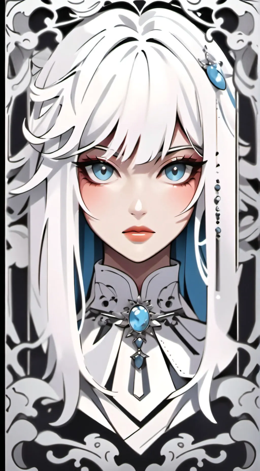 ai character: hija dela luna  background