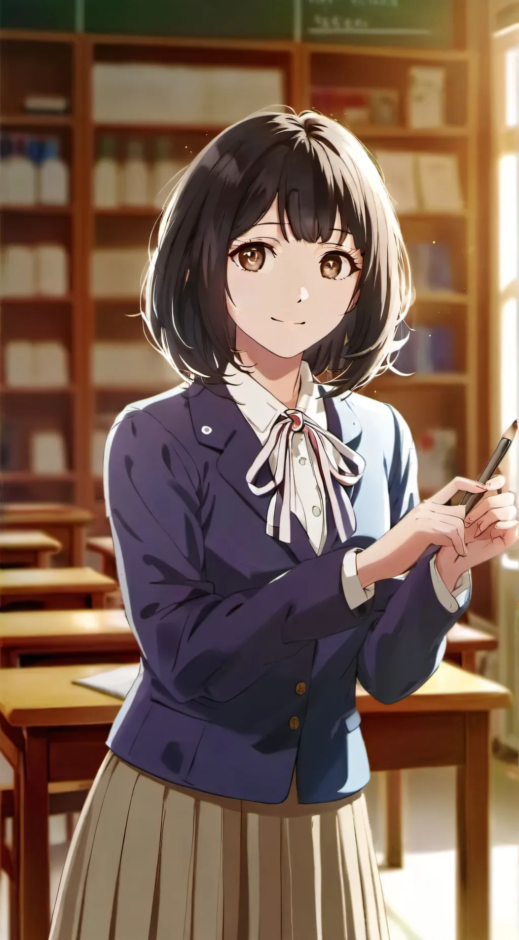 ai character: Aya Sakamoto background