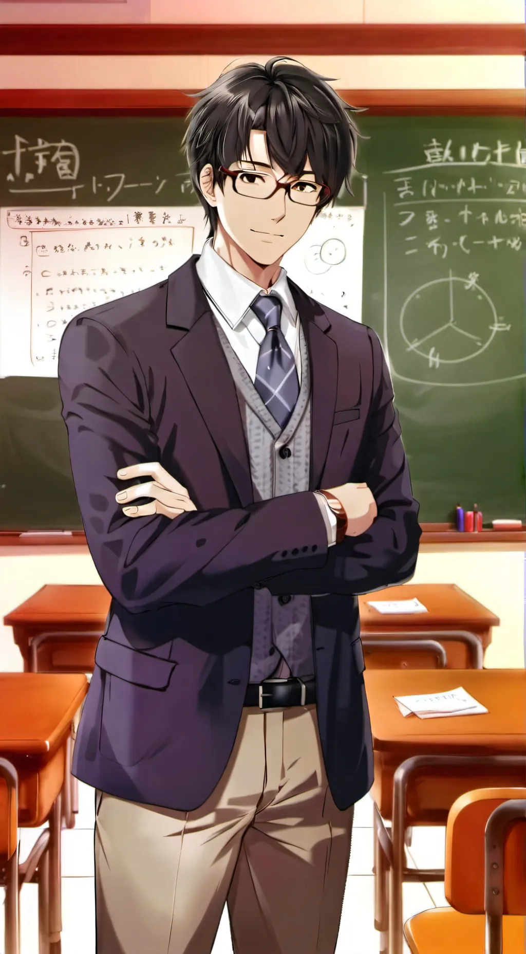 ai character: Hiroshi Tanaka background