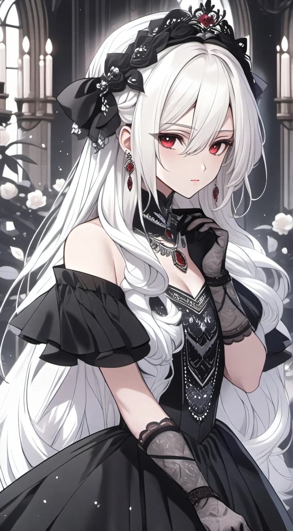 ai character: 🌜• Selene •🌛 background