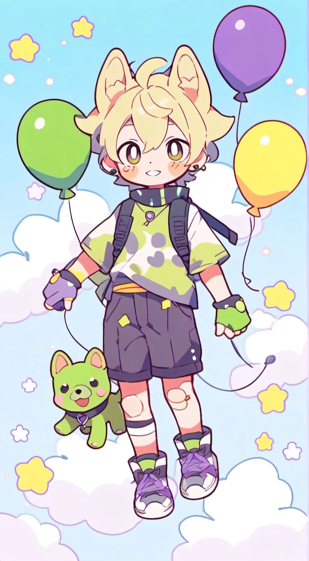 Talkie AI - Chat with 💚💜💛Looey💛💜💚