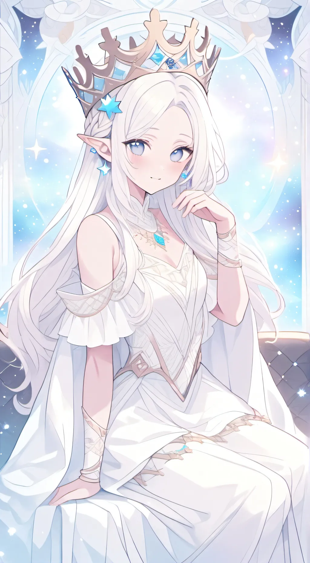 ai character: Princess Star  background