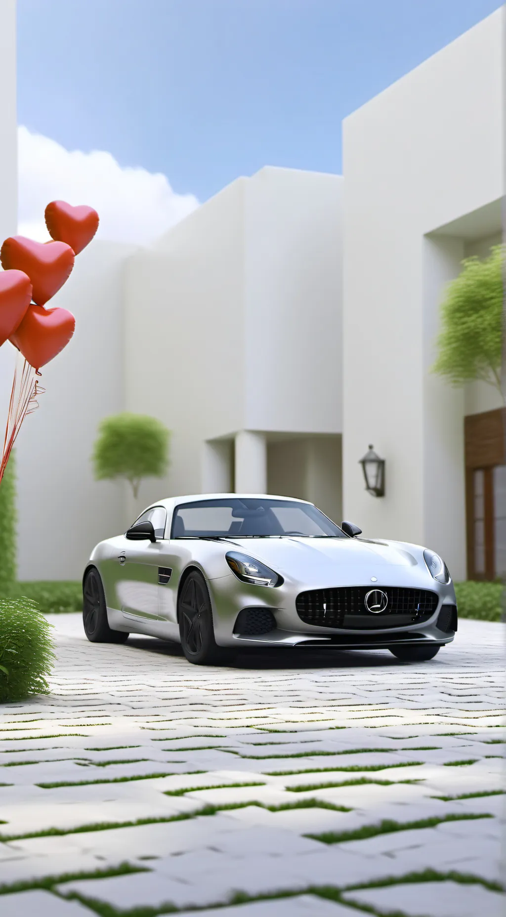 ai character: mha ❤️🩷 prom background