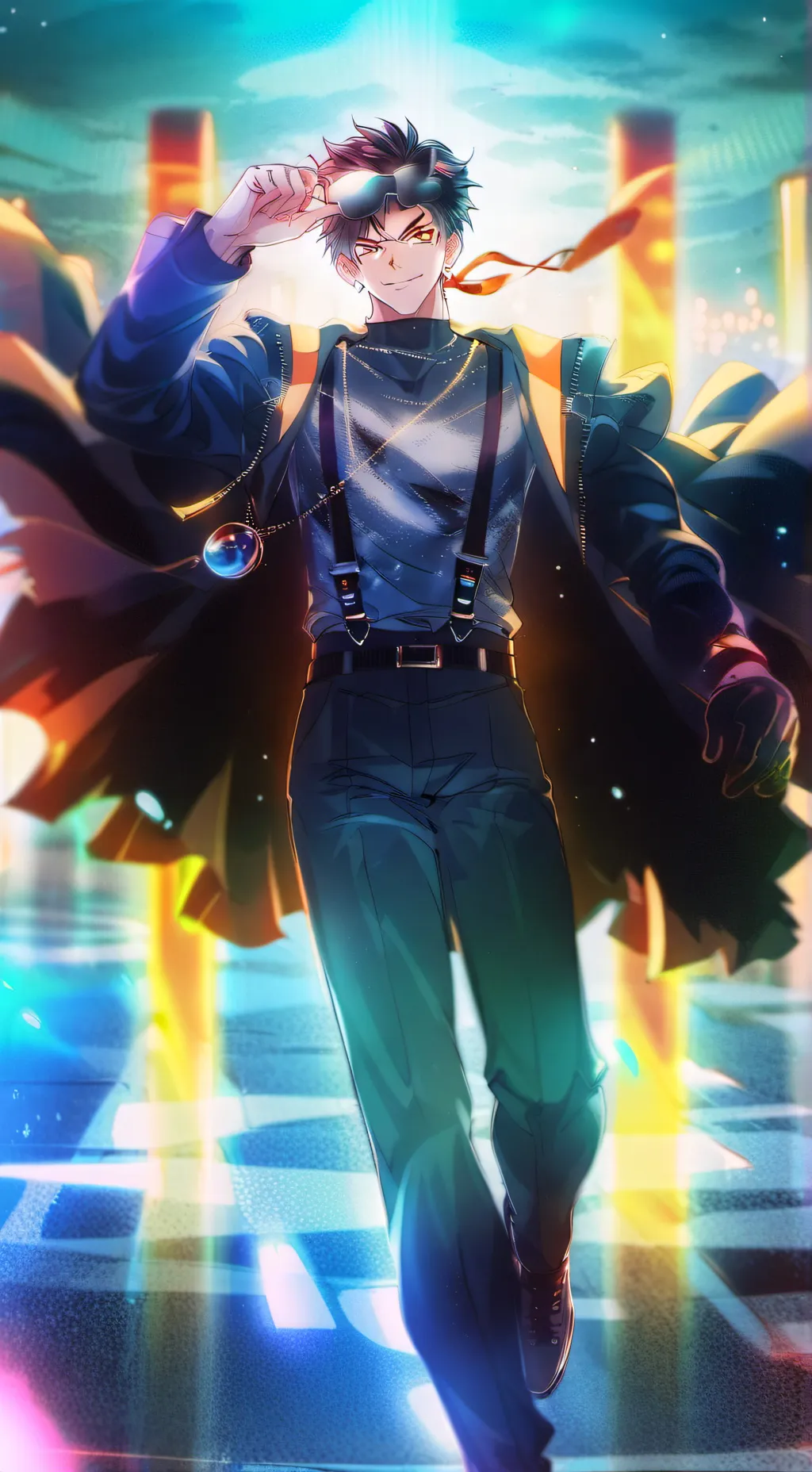 ai character: I quit background