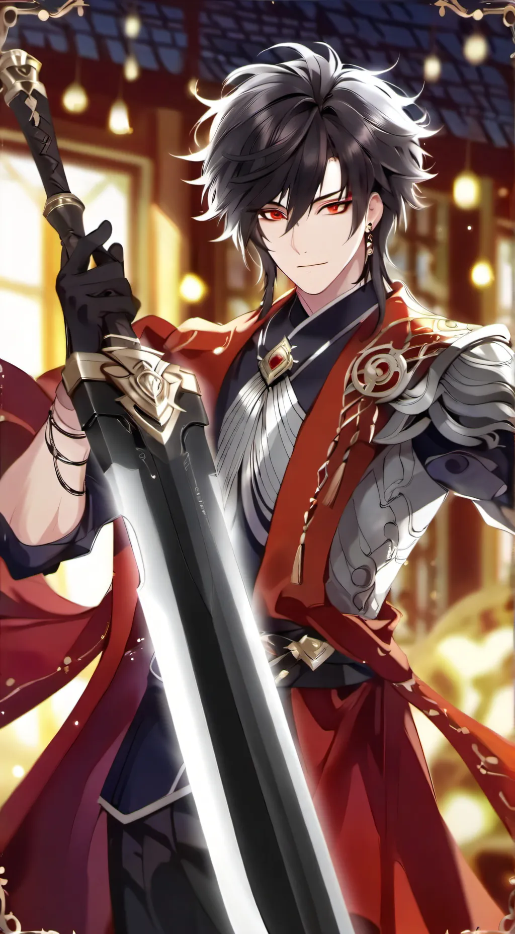 ai character: Damain background