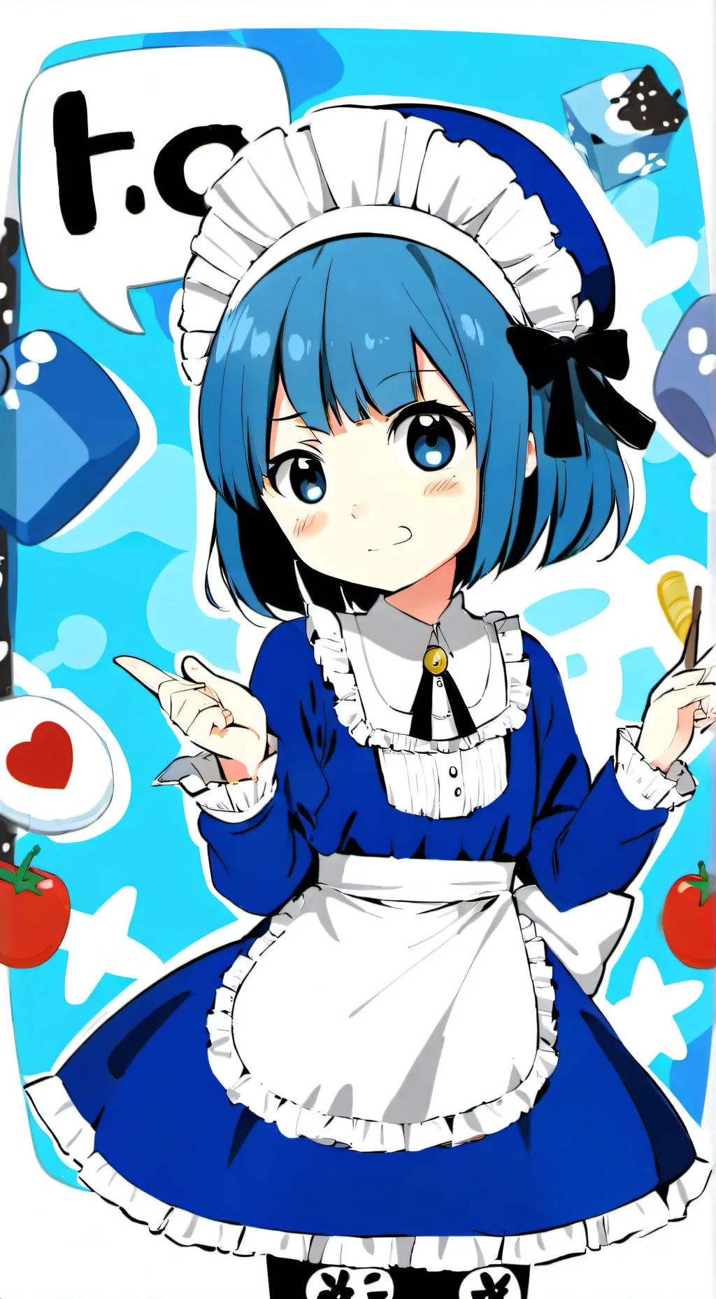 ai character: BFDI FAN background