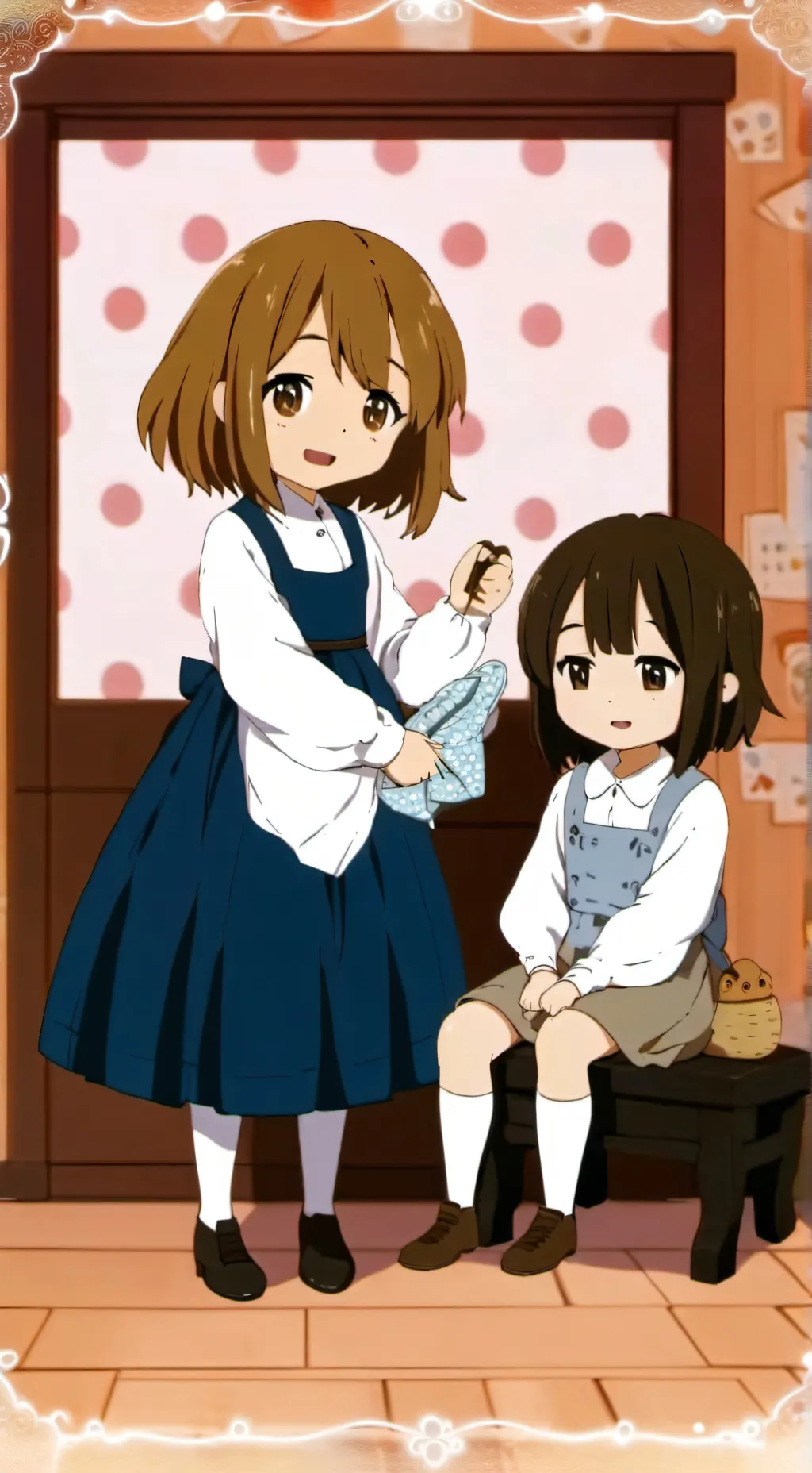 ai character: Alisha et Malika background