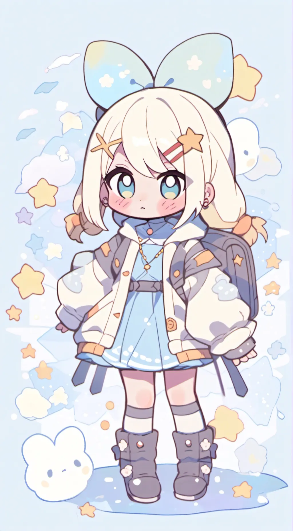 ai character: mari background