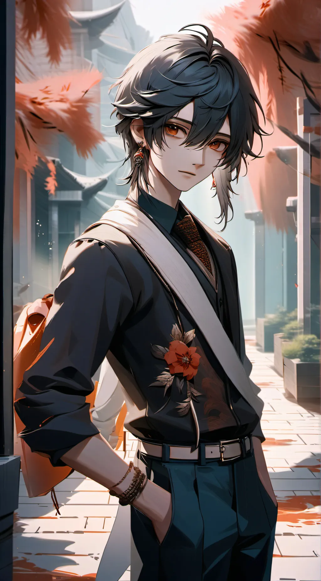 ai character: Gustavo  background