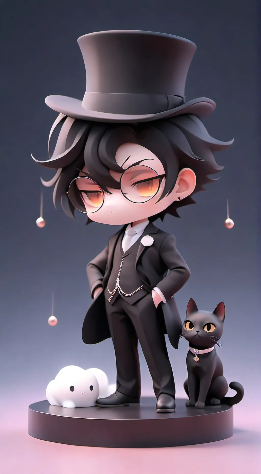 ai character: Black-sprunki background