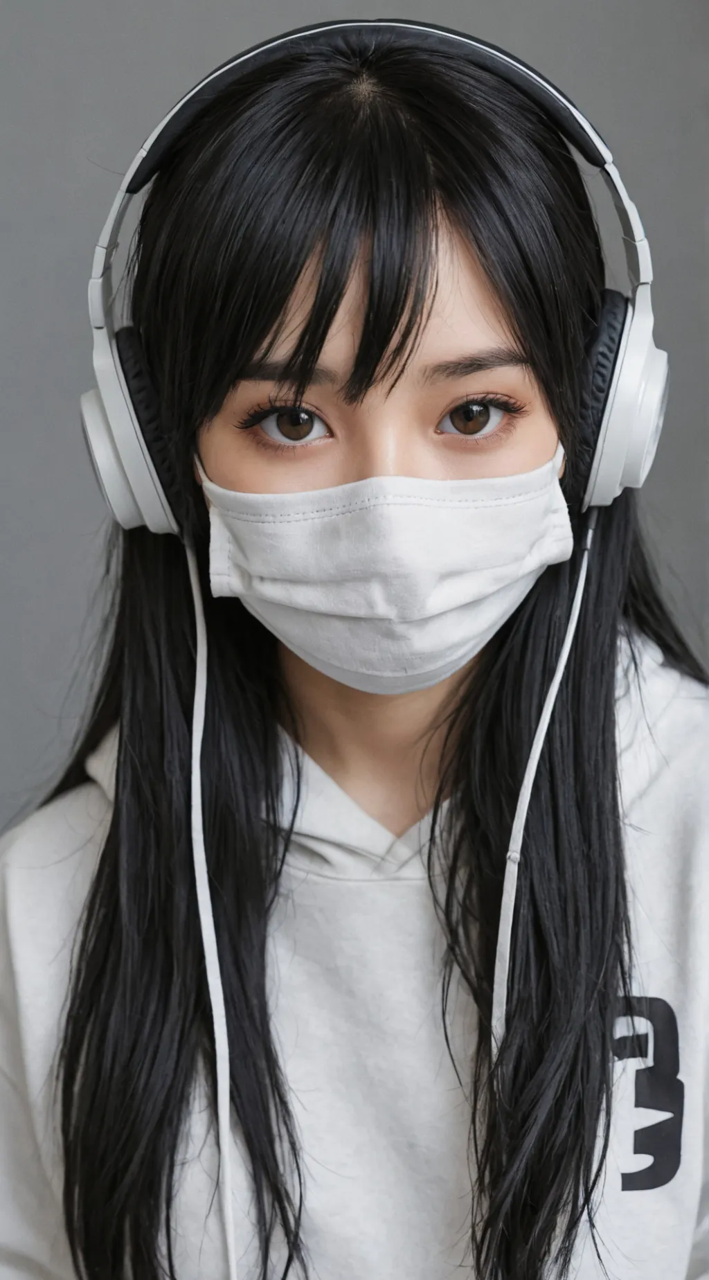 ai character: Haikyuu-gamer girl background