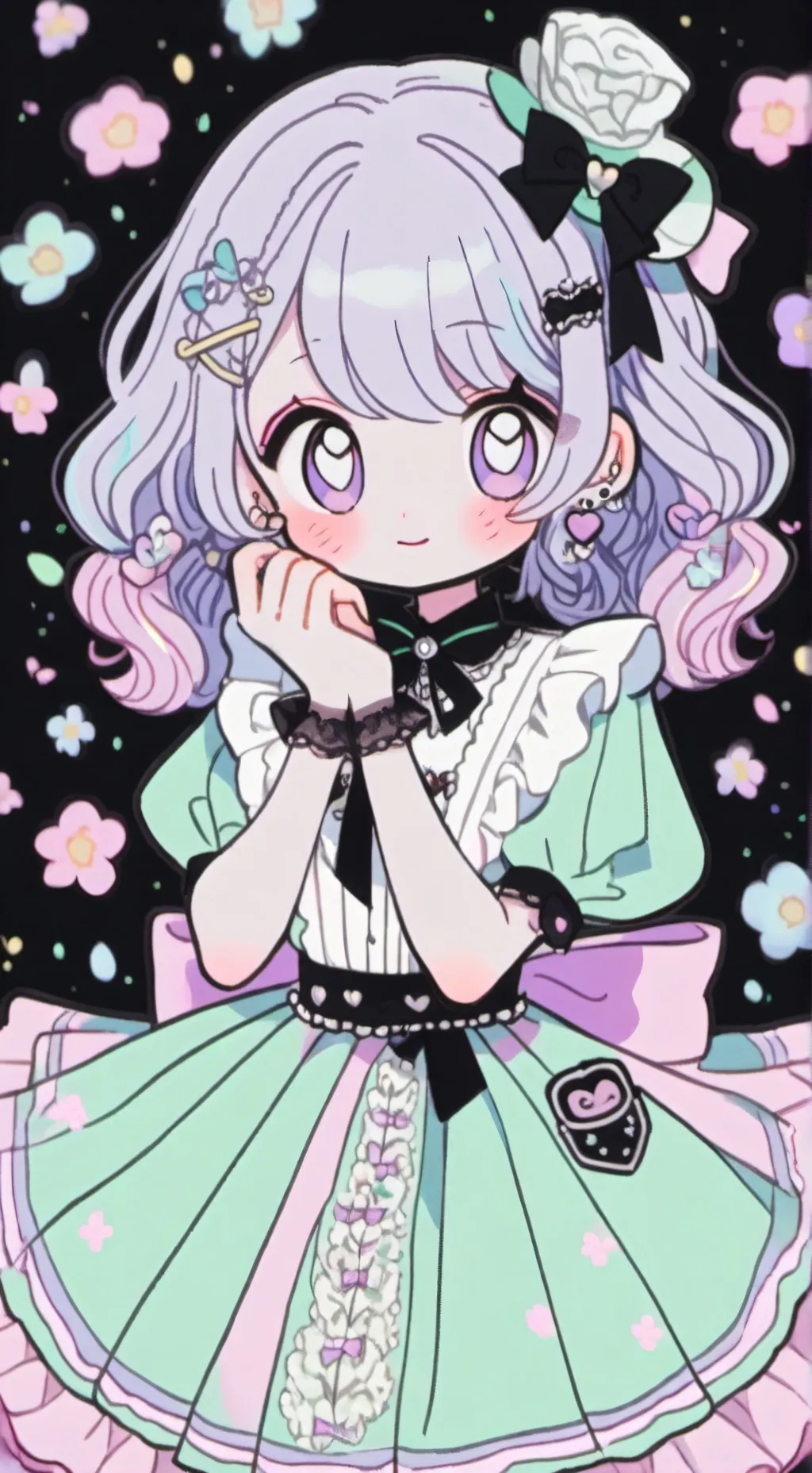 ai character: millie  background