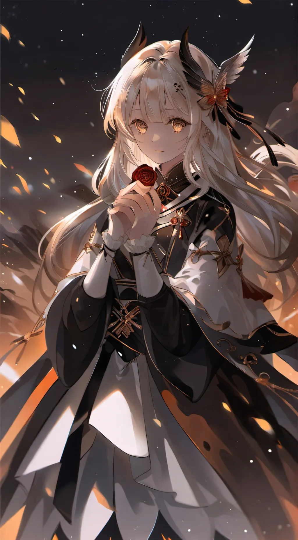 ai character: Violet Sorrengail  background