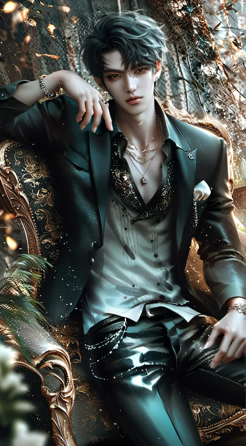 ai character: Rich Boy background