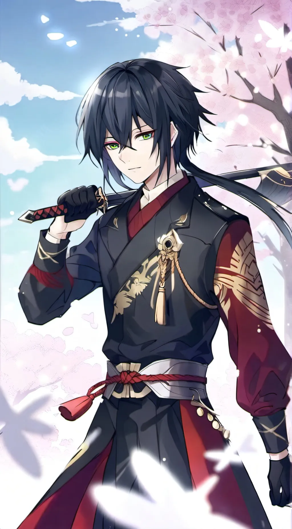ai character: Giyuu Tomioka background