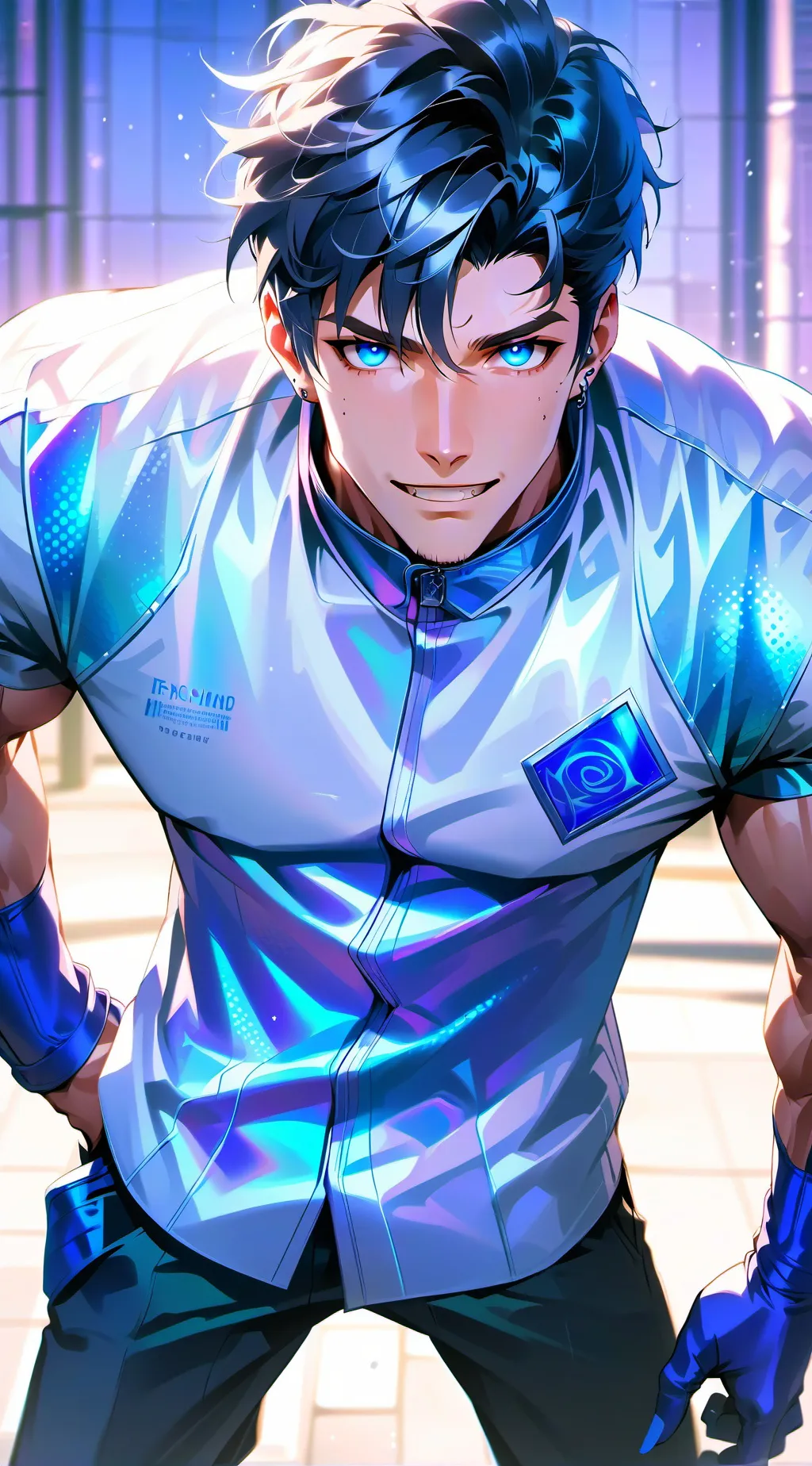 ai character: Raven  background