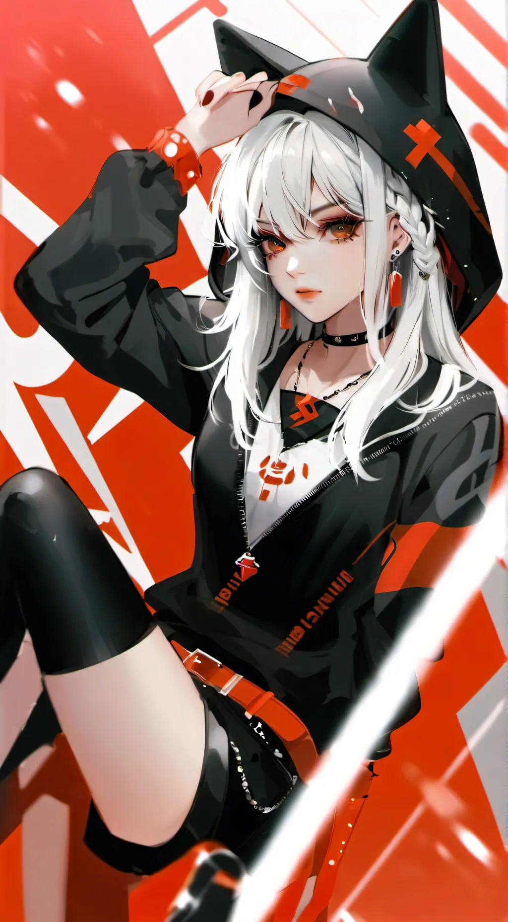 ai character: Silence background