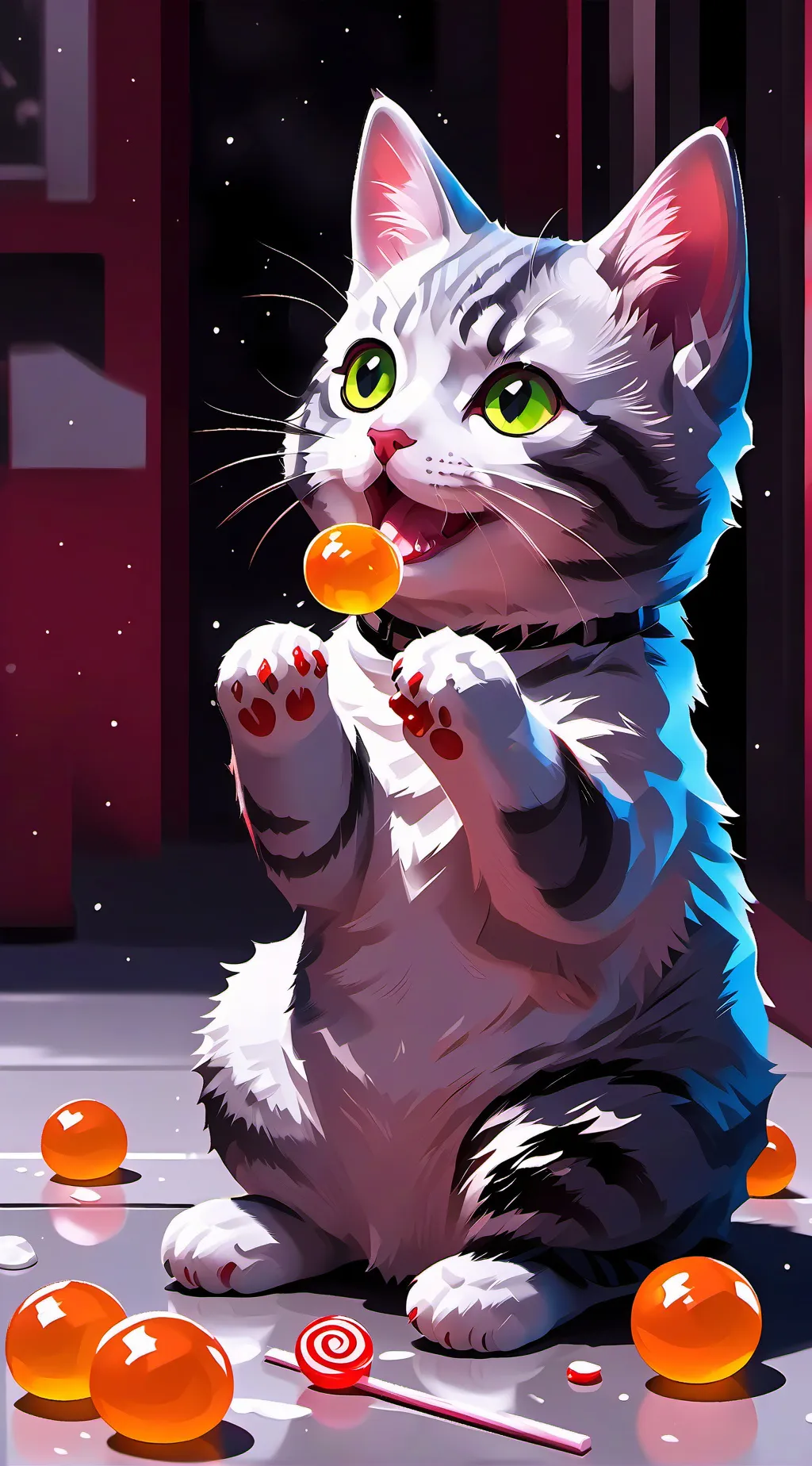 ai character: Kill the cat! background