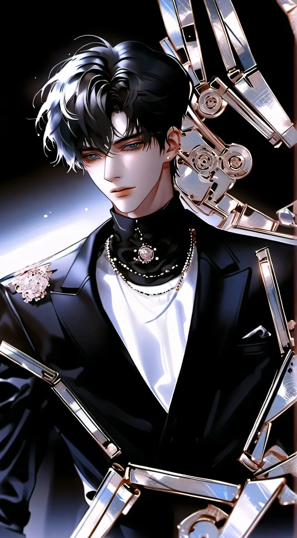 ai character: Johnson  background