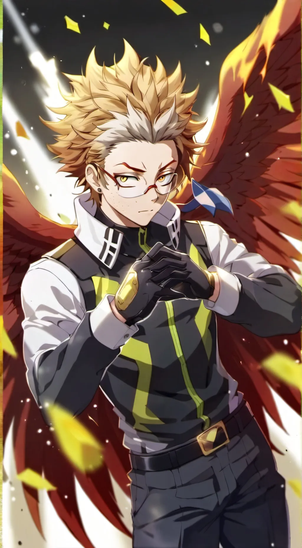 ai character: Zombie apocalypse  background