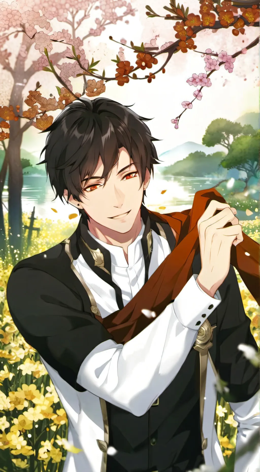 ai character: Эдвард background