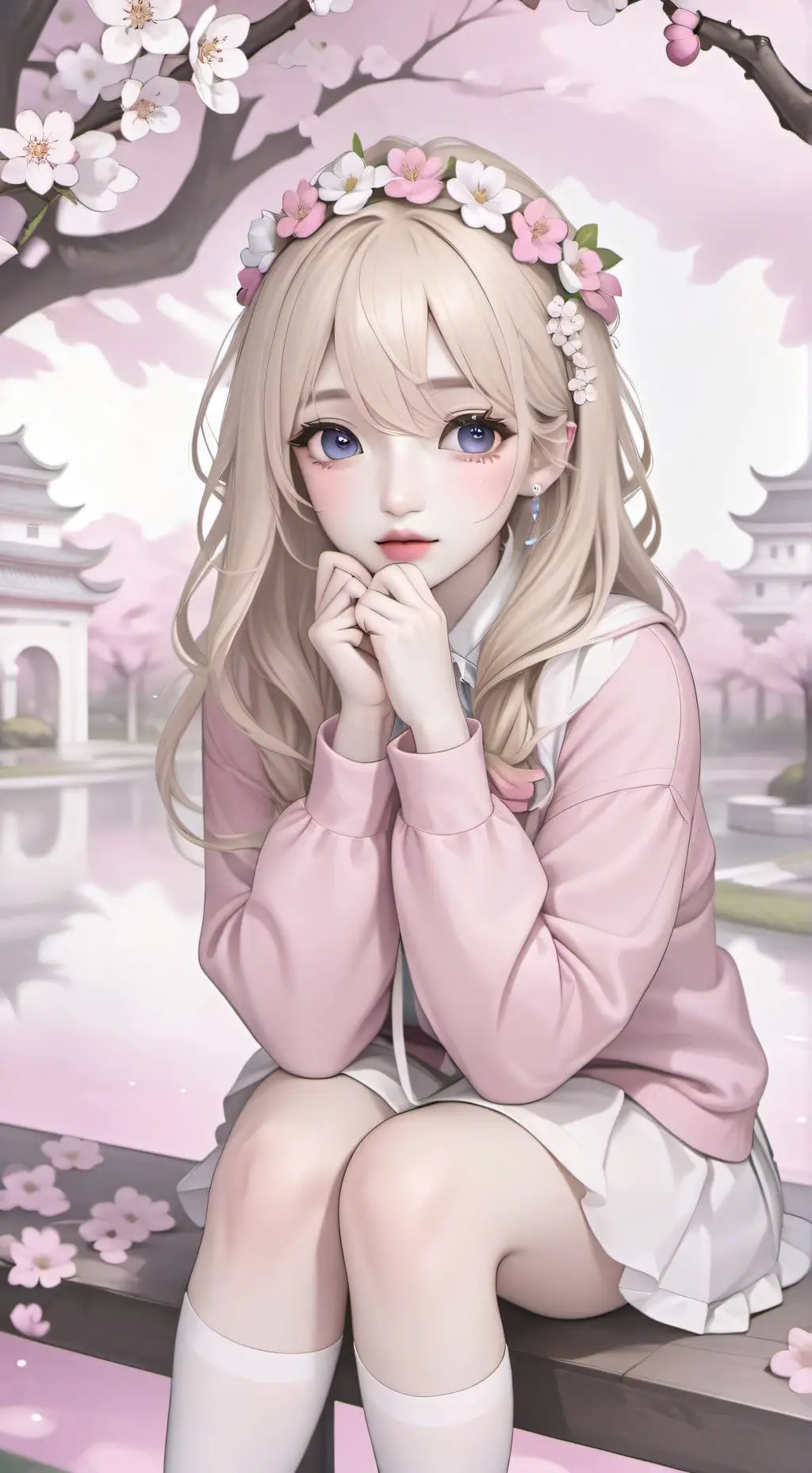 ai character: Naomi  background