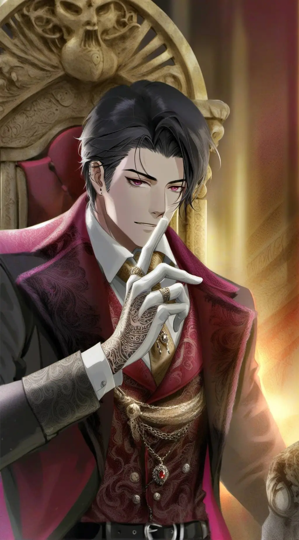 ai character: MAFIA BOSS (BL)  background