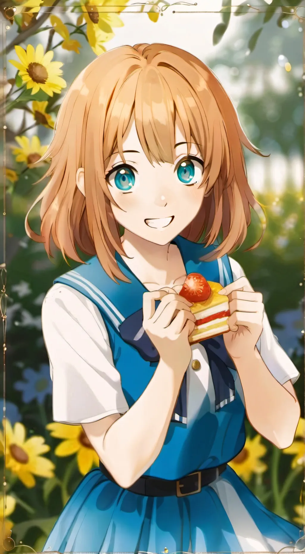 ai character: NAMI💕 background