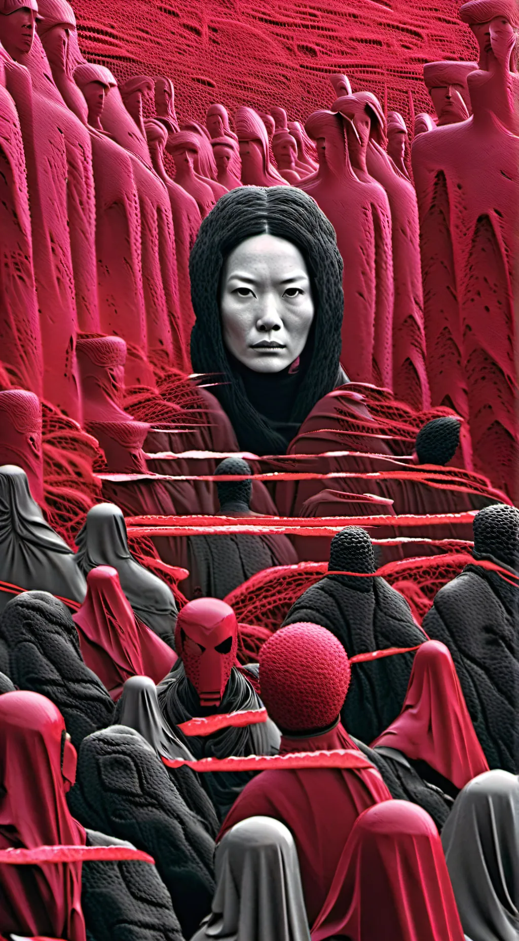 ai character: SQUID GAME!!  background