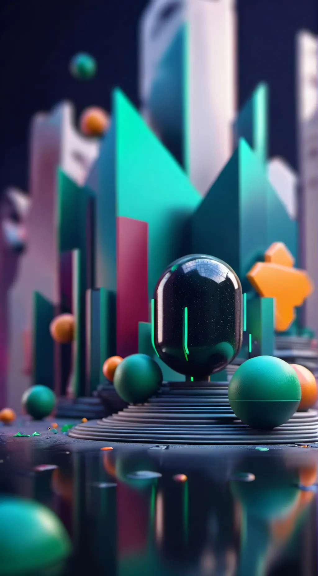 ai character: MHA Squidgame background