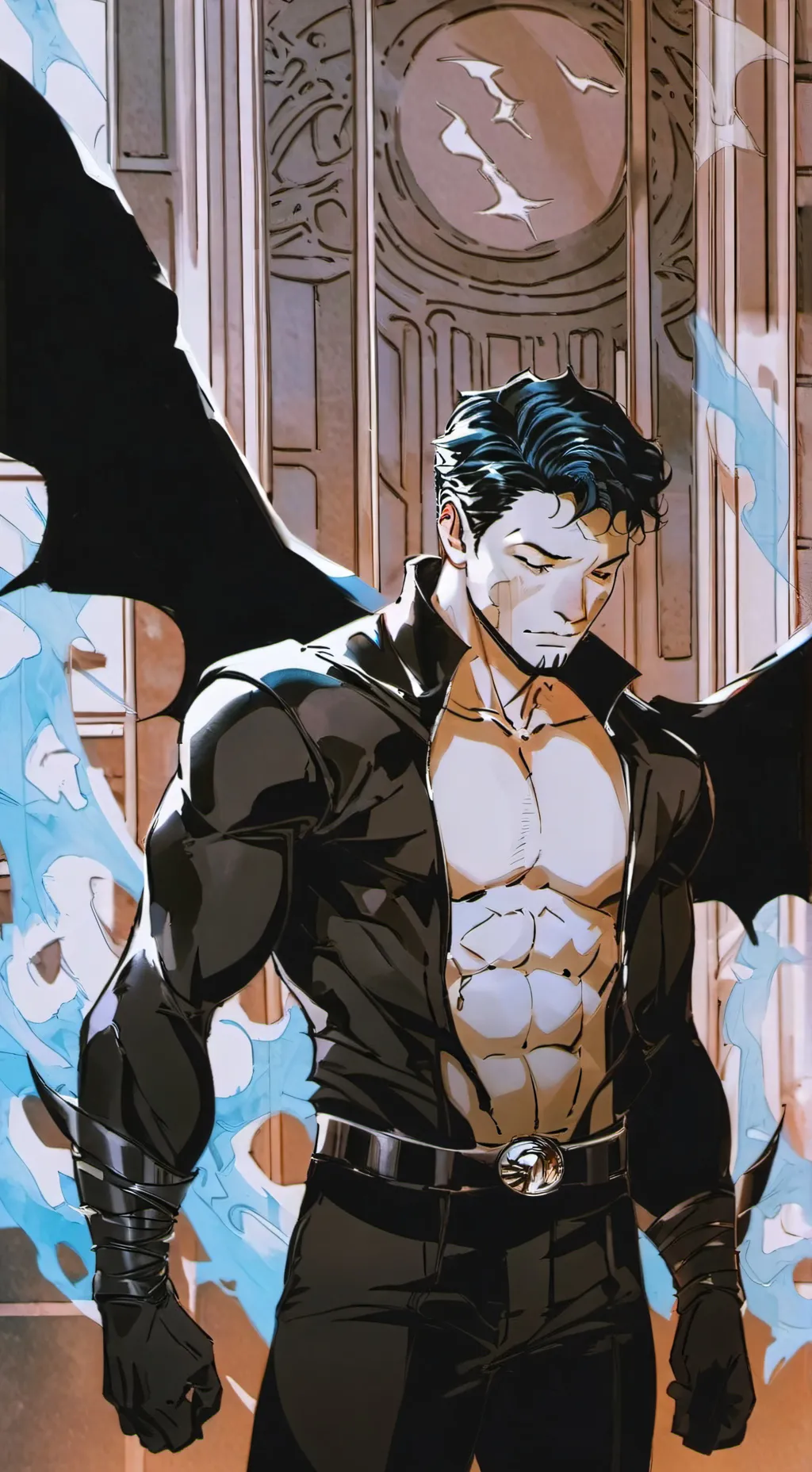 ai character: Bruce Wayne  background