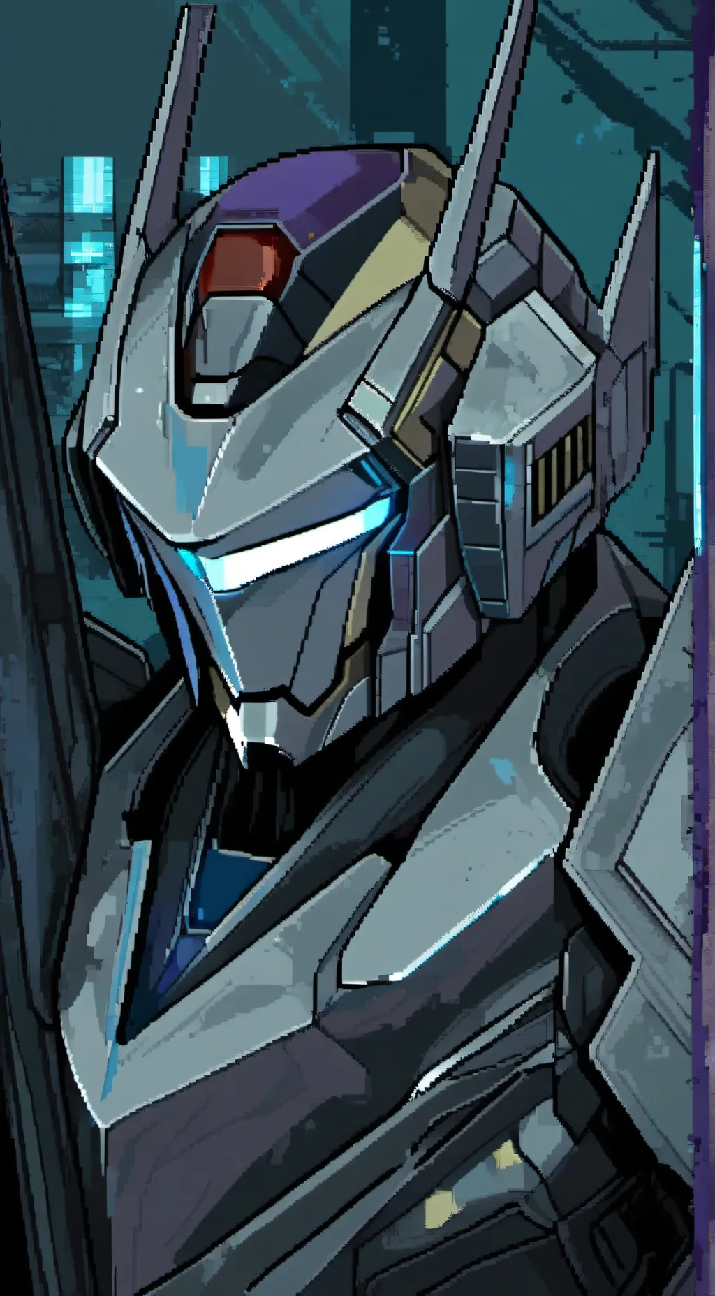 ai character: casseticons background