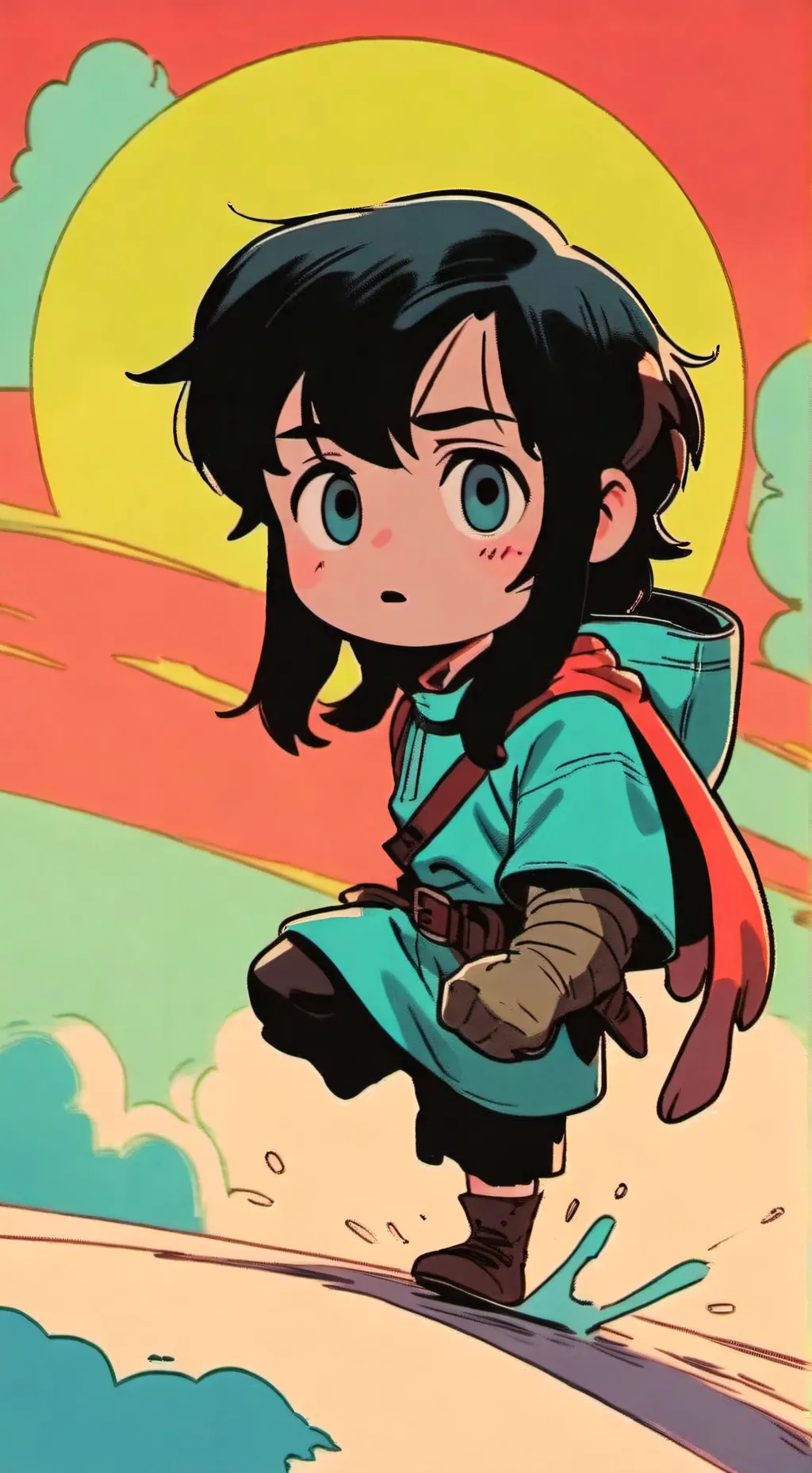 ai character: muichiro background