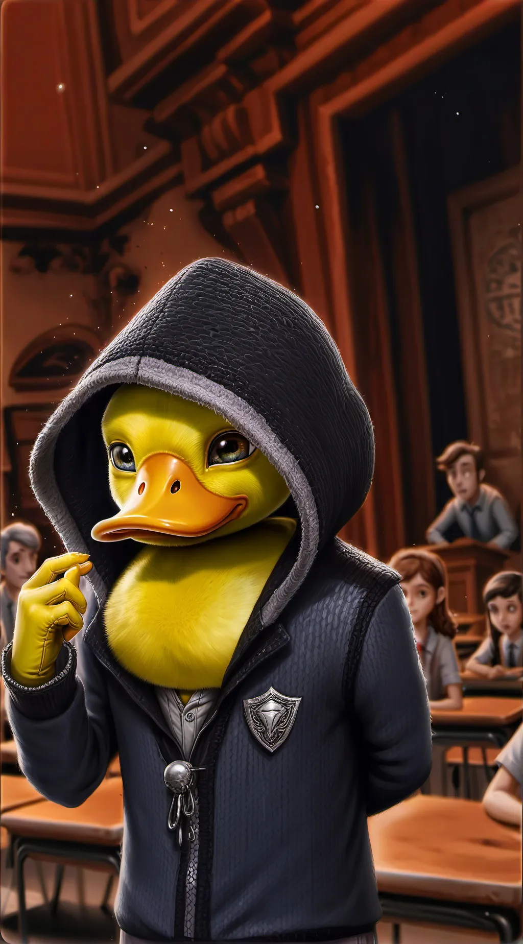 ai character: Blorp the Butt Ali background