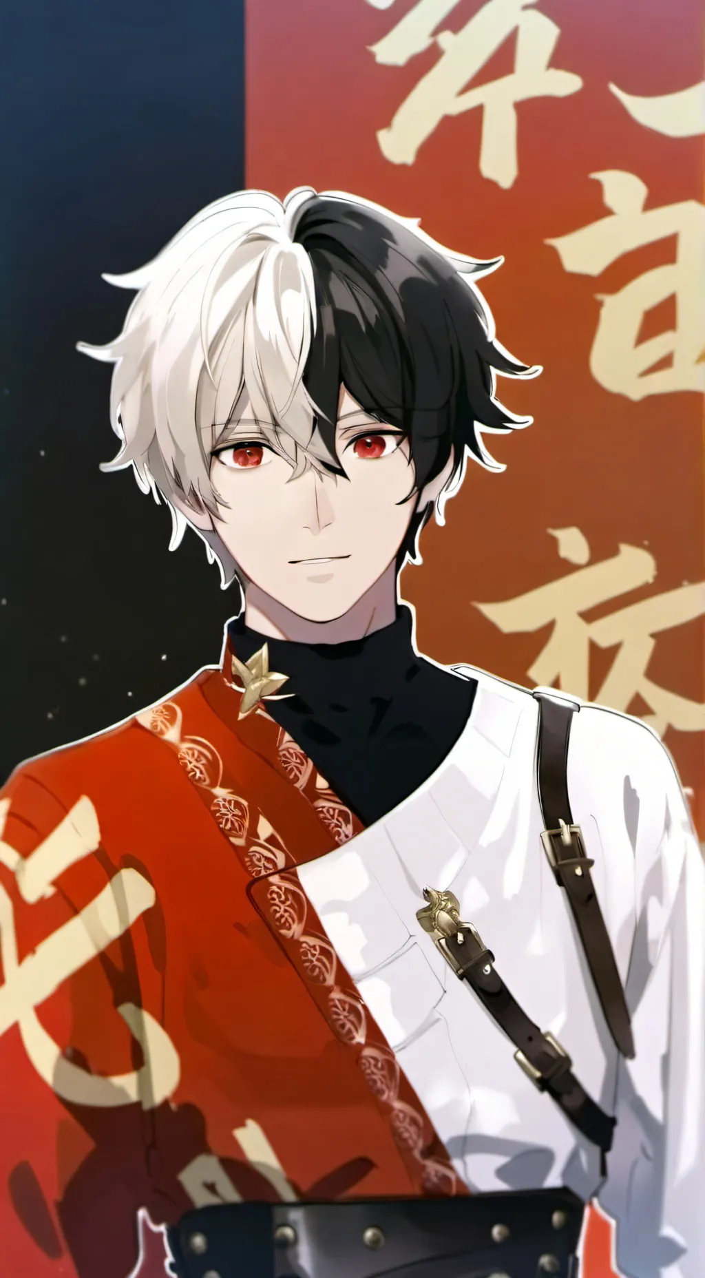 ai character: black/alex background