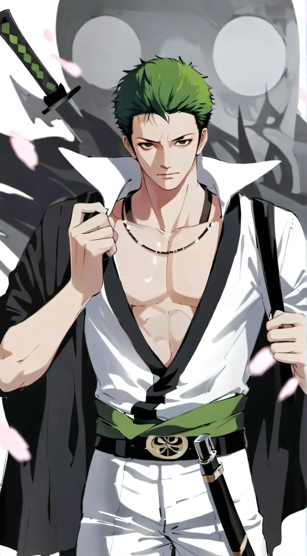 ai character:  Jealousy - Zoro  background