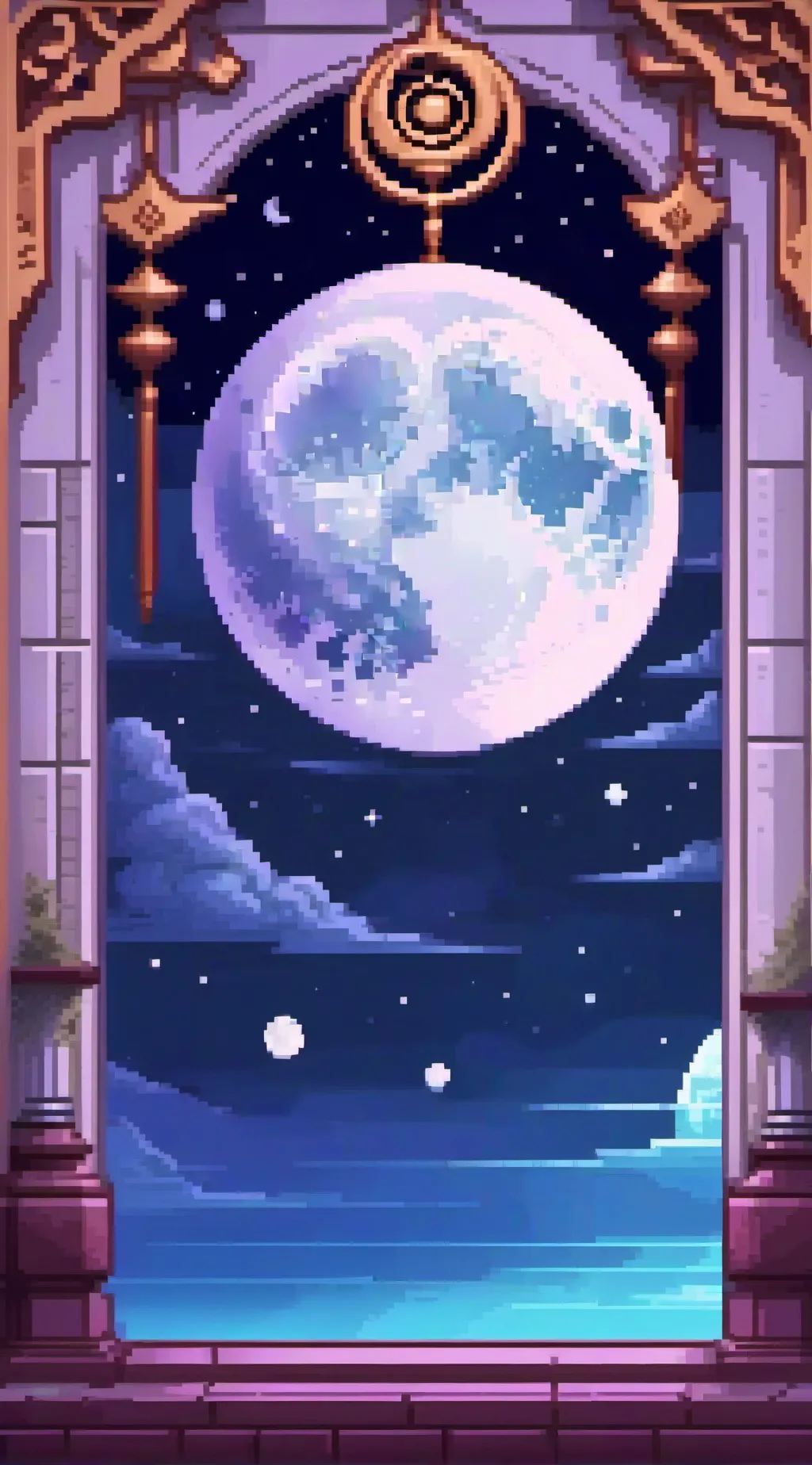 ai character: Dandy x Astro background