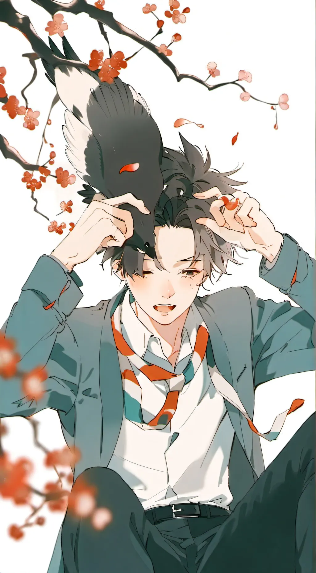 ai character: suguru geto background