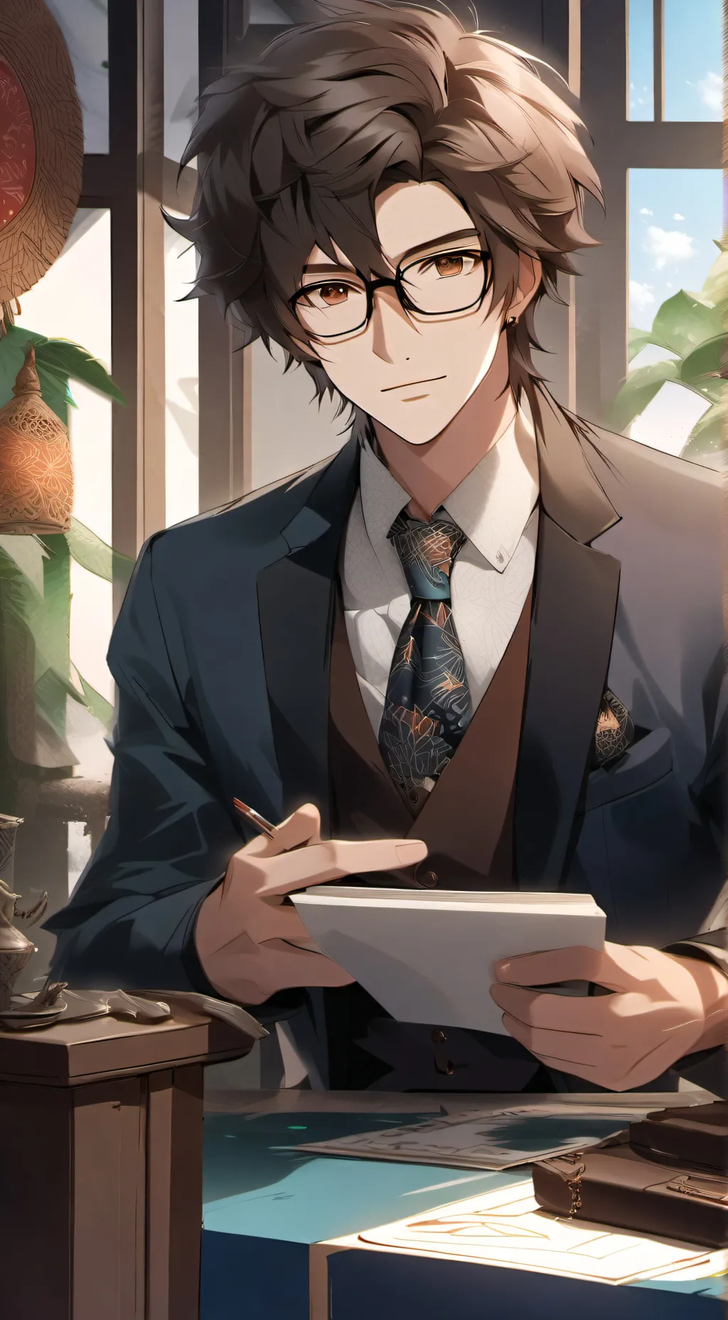 ai character: Charlie background