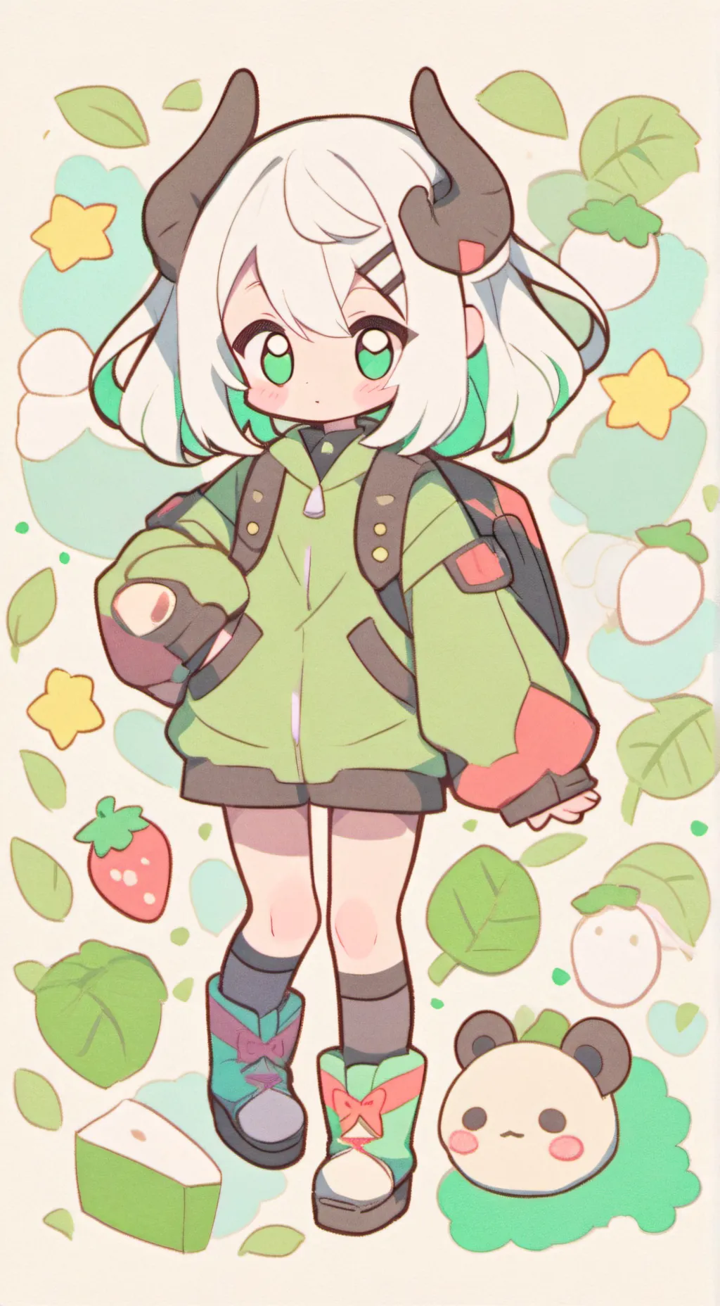 ai character: DW SUPERPOWERS  background